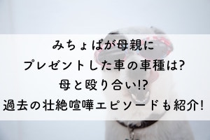 みちょぱが母親にプレゼントした車の車種は 母と殴り合い 過去の壮絶エピソードも紹介 気になったことまとめ隊